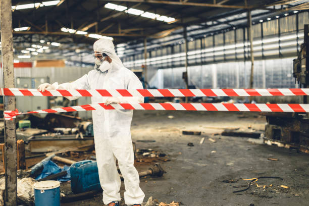 Professional Infectious Disease Decontamination technician working in Ardenvoir, WA